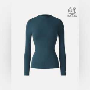 LiteWarm Mockneck Long Sleeve Brami
Forest Night Small